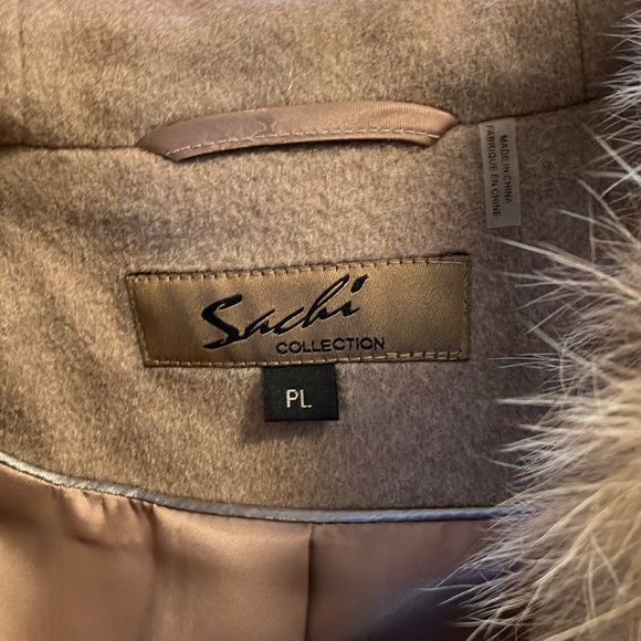 Sachi Wool Coat with Hood EUC - Picture 4 of 6